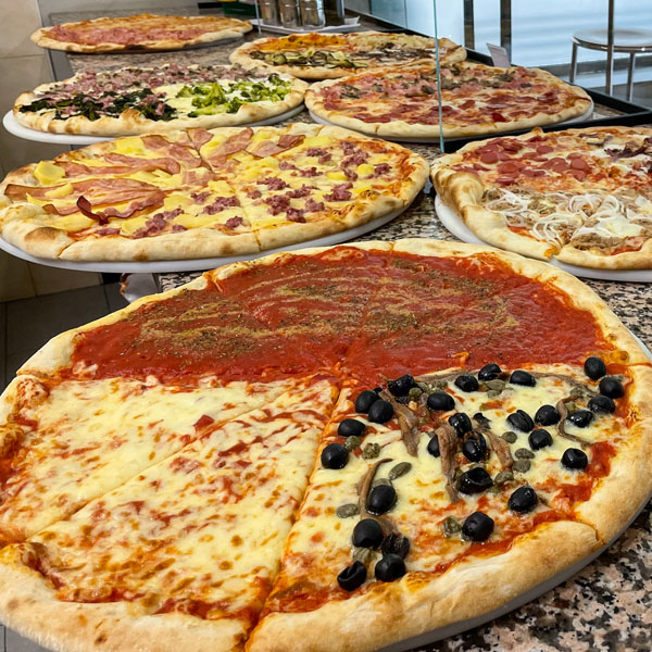 Pizze maxi e classiche